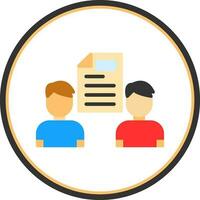 Contract Vector Icon Design