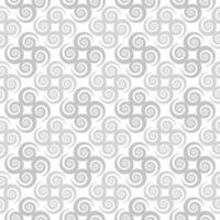 monochrome spiral seamless pattern background vector
