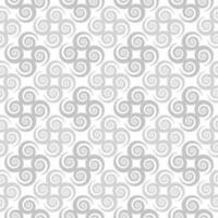 monochrome spiral seamless pattern background vector