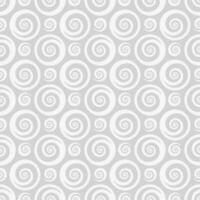 monocromo espiral sin costura modelo antecedentes vector