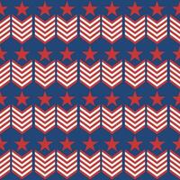 Seamless pattern with USA flag vector