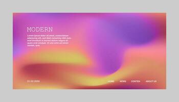 Abstract color gradient, modern blurred background and texture, template with an elegant design concept, minimal style composition, Trendy Gradient  for your graphic design vector