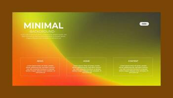 Modern Background Design with Gradient and Grain Texture. Minimalist Gradient Background with geometric shapes for Website design, landing page, wallpaper, banner, poster, flyer, and presentation vector