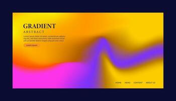 Abstract color gradient, modern blurred background and texture, template with an elegant design concept, minimal style composition, Trendy Gradient  for your graphic design vector