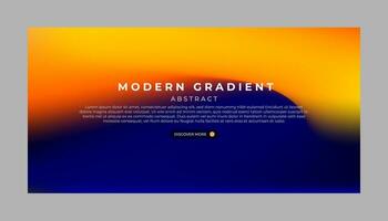 Modern Background Design with Gradient and Grain Texture. Minimalist Gradient Background with geometric shapes for Website design, landing page, wallpaper, banner, poster, flyer, and presentation vector