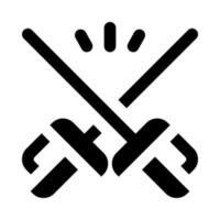 fencing sword icon for your website, mobile, presentation, and logo design. vector