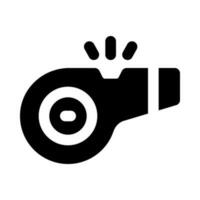 whistle icon for your website, mobile, presentation, and logo design. vector
