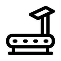 treadmill icon for your website, mobile, presentation, and logo design. vector