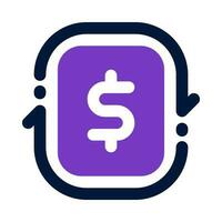 return on investment icon for your website, mobile, presentation, and logo design. vector