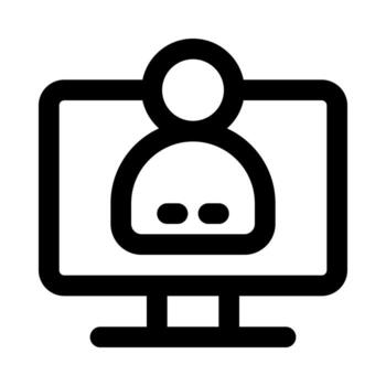 online support icon for your website, mobile, presentation, and logo design. vector