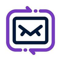 return email icon for your website, mobile, presentation, and logo design. vector