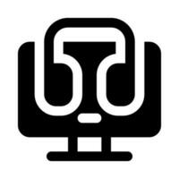 tech support icon for your website, mobile, presentation, and logo design. vector