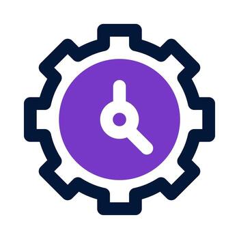 time management icon for your website, mobile, presentation, and logo design. vector