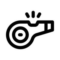 whistle icon for your website, mobile, presentation, and logo design. vector