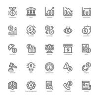 Stock Market Icon pack for your website design, logo, app, and user interface. Stock Market Icon outline design. Vector graphics illustration and editable stroke.