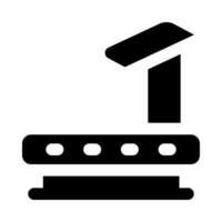 treadmill icon for your website, mobile, presentation, and logo design. vector