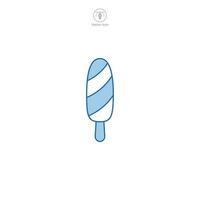 Ice Pop icon symbol vector illustration isolated on white background