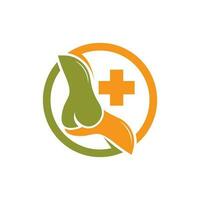 logotipo de cuidado óseo, vector de salud corporal, diseño para salud ósea, farmacia, hospital, marca de productos de salud