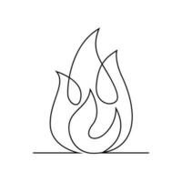 File continuous single line logo icon illustration vector