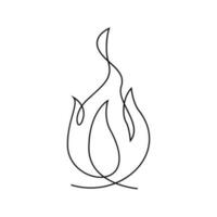 File continuous single line logo icon illustration vector