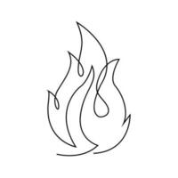 File continuous single line logo icon illustration vector