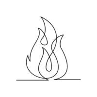 File continuous single line logo icon illustration vector