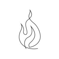File continuous single line logo icon illustration vector