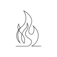 File continuous single line logo icon illustration vector