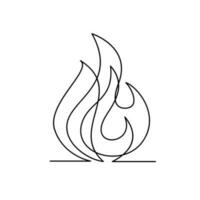 File continuous single line logo icon illustration vector