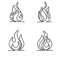 File continuous single line logo icon illustration vector