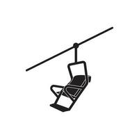 Cable car icon vector illustration template design.