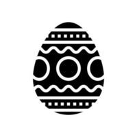 easter egg chicken farm food glyph icon vector illustration