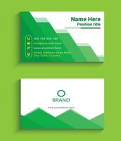 new creative and modern business card card design template vector