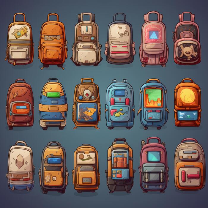Hand Drawn Backpack Stock Photos, Images and Backgrounds for Free Download