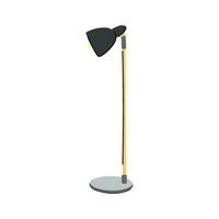 modern floor lamp cartoon vector illustration