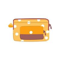 education pencil case cartoon vector illustration