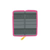 supplies pencil case cartoon vector illustration