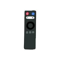 home tv remote cartoon vector illustration