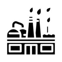 environmental compliance glyph icon vector illustration