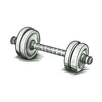 exercise dumbbell fitness ai generated photo