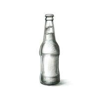 icon beer bottle ai generated photo