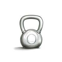exercise kettlebell fitness ai generated photo