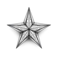 shape star ai generated photo