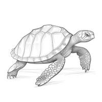 animal turtle ai generated photo