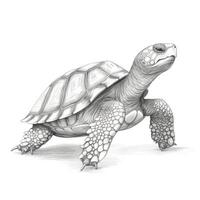 sea turtle ai generated photo