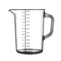 glass Measuring Cup ai generated photo