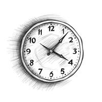 icon clock ai generated photo