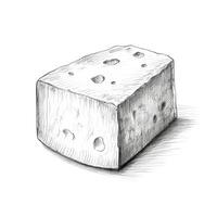 slice cheddar cheese photo