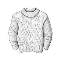 seamless Sweater knitting ai generated photo