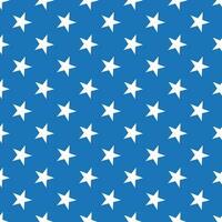 Stars seamless pattern. Stars on a pretty blue background, vector retro seamless pattern for packaging, fabric, paper, background.